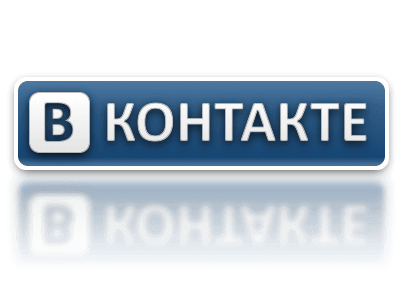 logo vkontakte blue